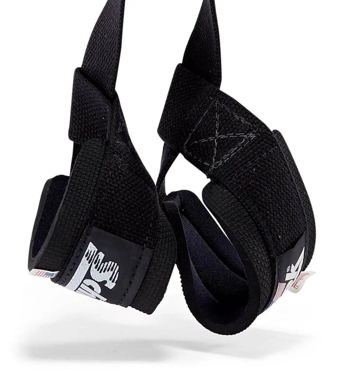 hanging ab straps black
