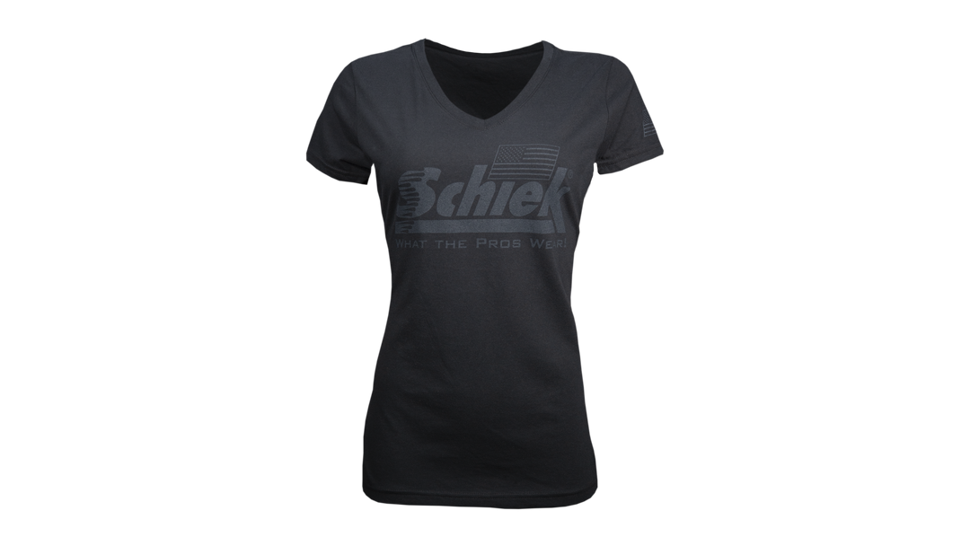 Schiek Black Out Cotton Women’s T-Shirt