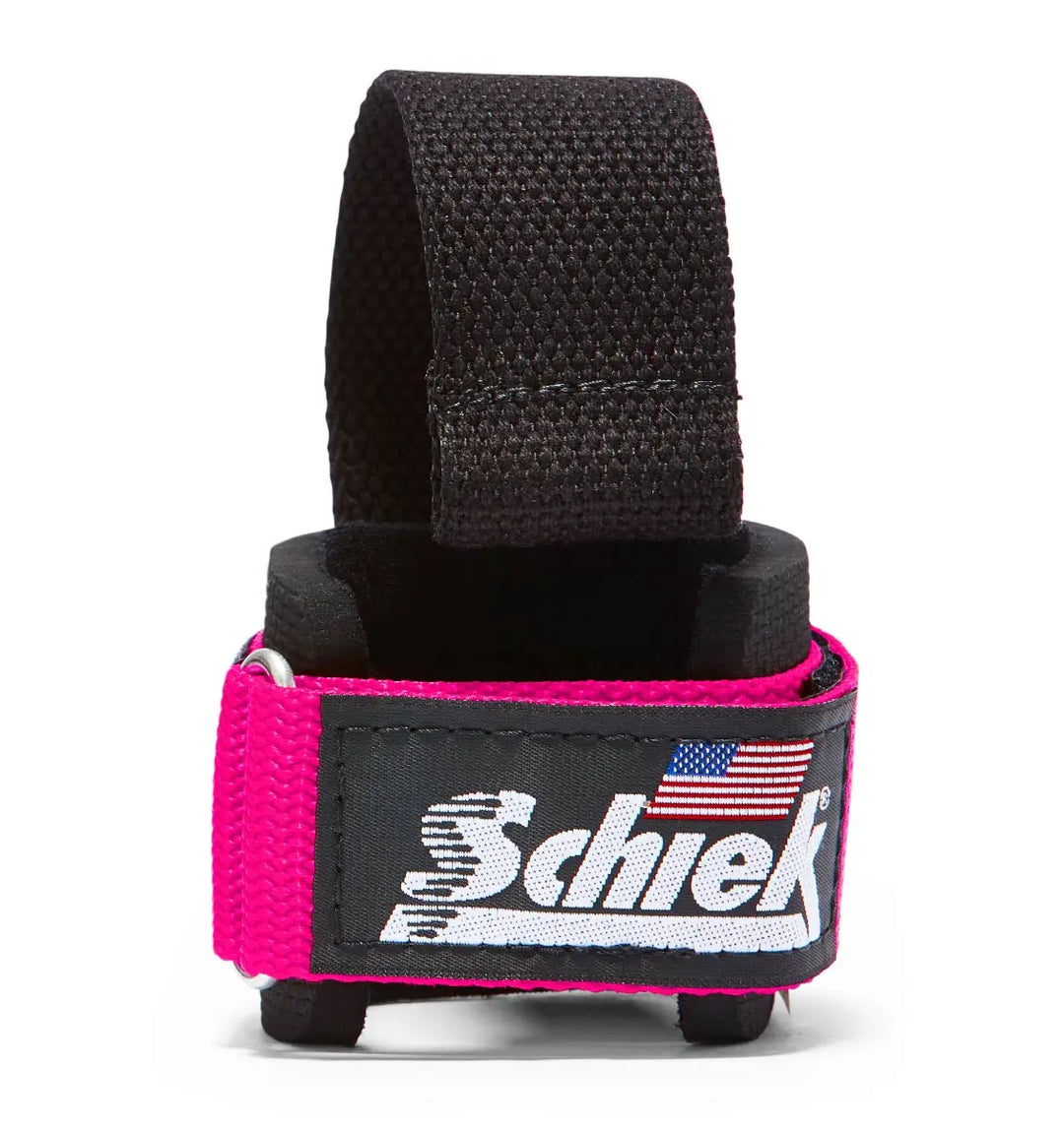 Model 1000DLS - Dowel Lifting Straps - Pink Schiek Sports