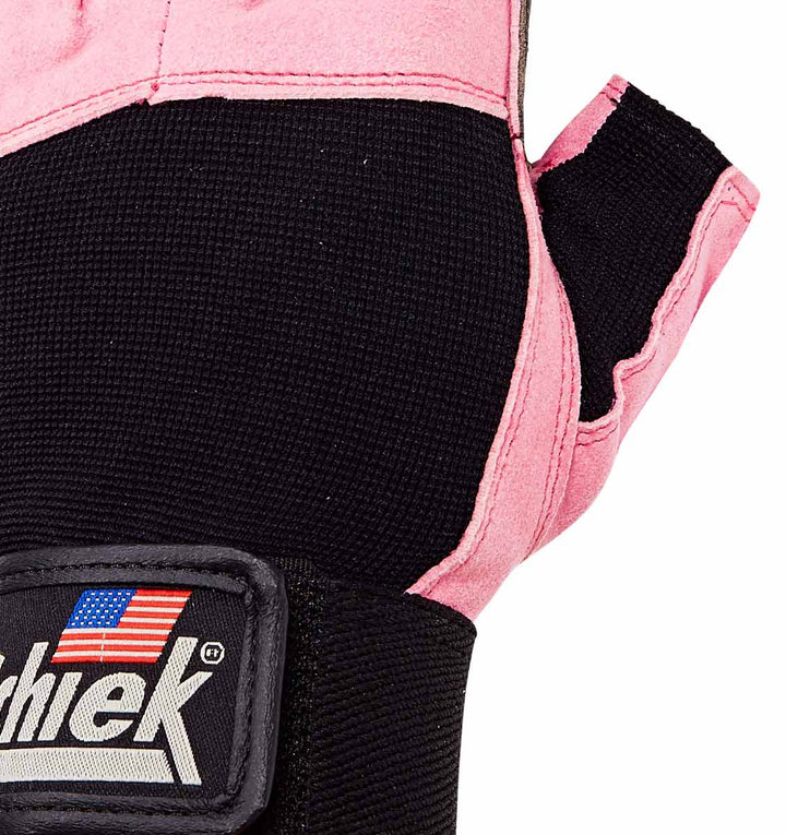 Model 520 Pink Women's Lifting Gloves Schiek Sports