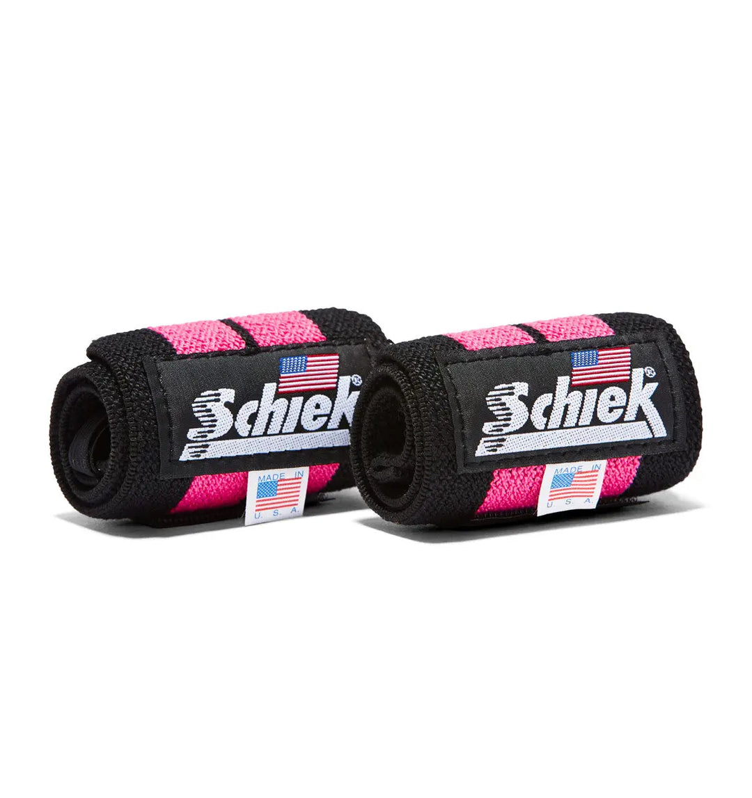 Pink Line Wrist Wraps Schiek Sports