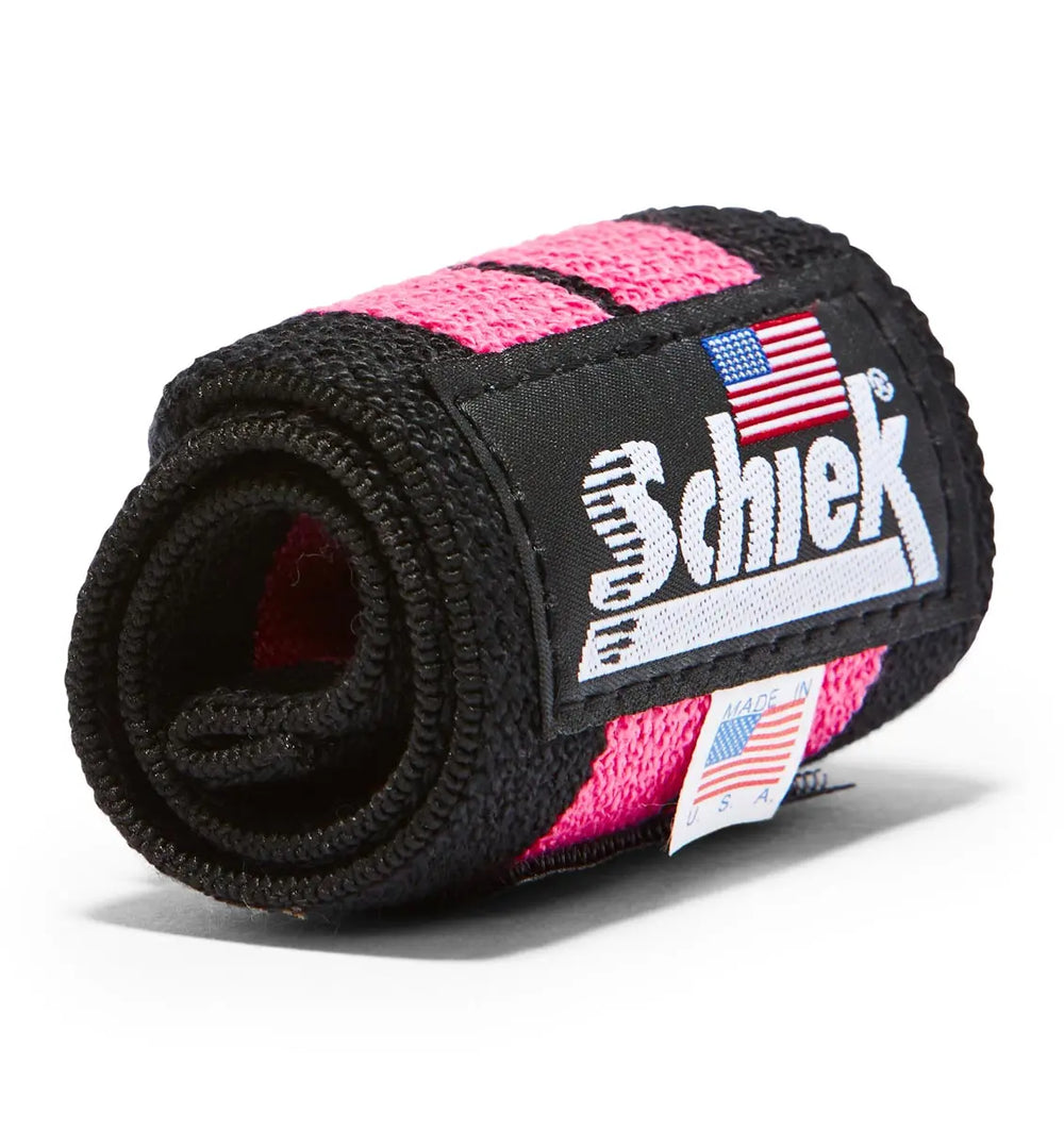 Pink Line Wrist Wraps Schiek Sports