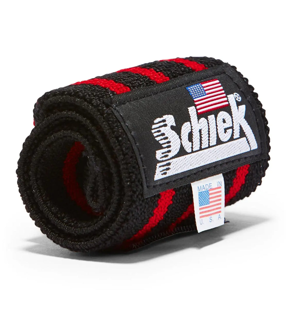 Schiek Black Line Wrist Wraps - Schiek Sports