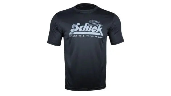 Schiek Black PolyHD T-Shirt - Schiek Sports