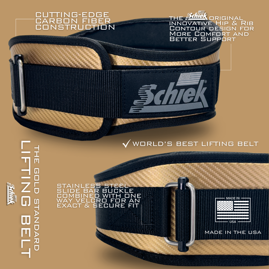 CF3004 Schiek Carbon Fiber Lifting Belt