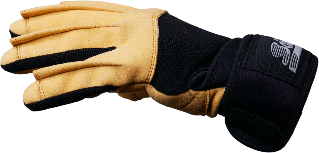 Model 425F Power Series Lifting Gloves with Wrist Wraps & Full Finger Protection
