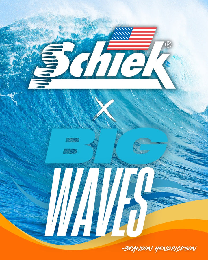 Model 1100WS - BIG WAVES Wrist Supports by Brandon Hendrickson x Schiek