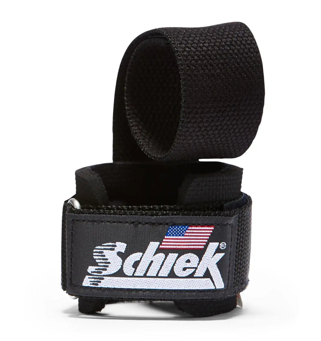  Schiek Sports Model 1000-BLS2 Extra-Wide 20 Basic Lifting  Straps - Black : Sports & Outdoors