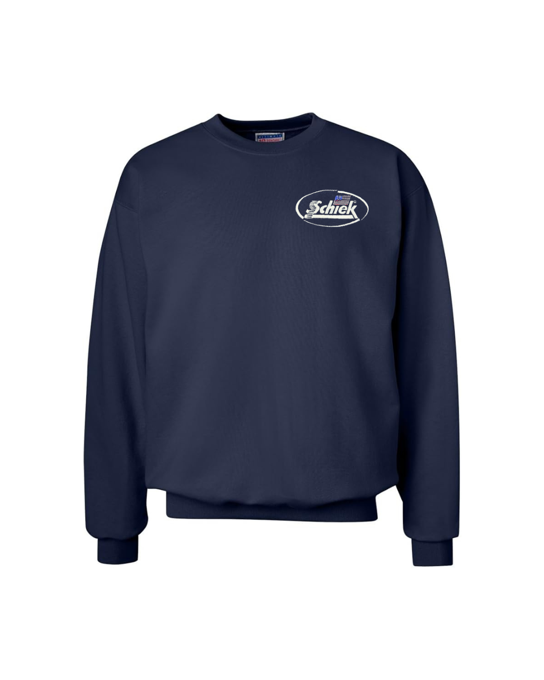 Schiek Embroidered Throwback Crew Sweatshirt