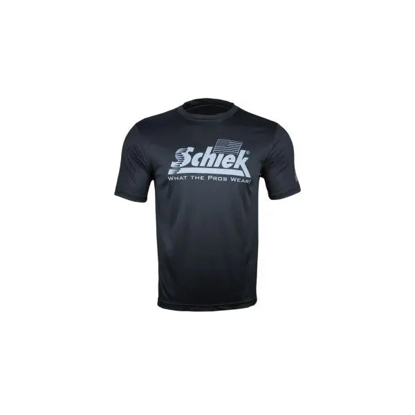 Schiek Black PolyHD T-Shirt - Schiek Sports